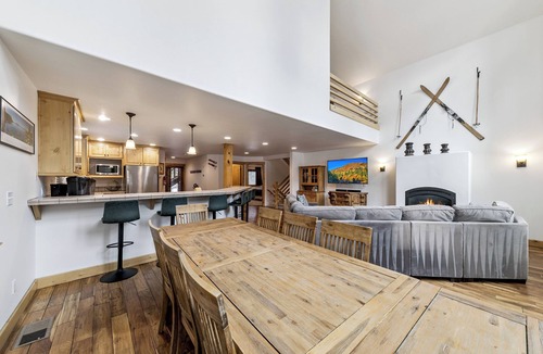 Sierra Tract Ski Chalet | Serene Creekside Chalet: Hot Tub, Games, BBQ