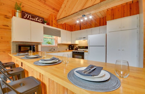 Cana Cabin | Serene Fancy Gap Cabin Retreat in Private Setting!