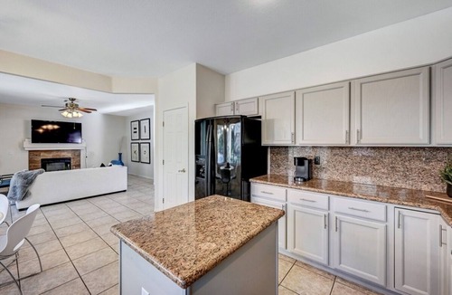 Desert Shores House | Serene Home w Pool & Hot Tub!