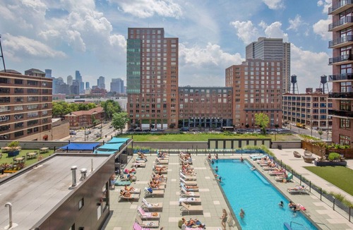 Historic Downtown Apartment | Serene Jersey City 2BR w/ W/D, Gym, DM & PATH shuttle, by Blueground