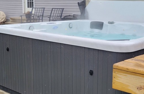 Sturgis Apartment | Serene Lake/Fishing Retreat w/outdoor hot tub and indoor Jaccuzzi