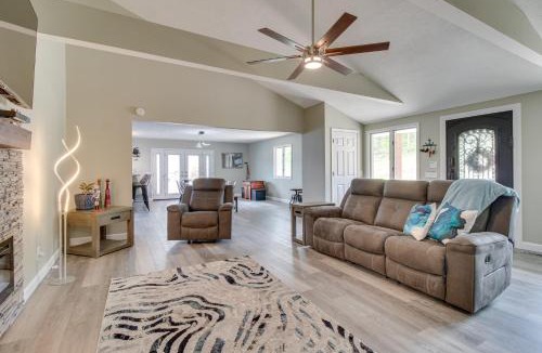 Clarkridge House | Serene Lakefront Mountain Home Getaway w/Atrium!