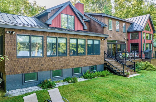 Embden House | Serene Lakeside Camp - Embden, ME