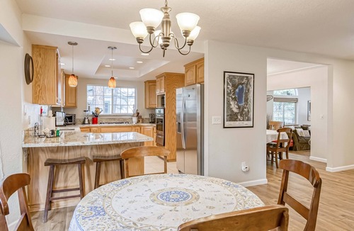 Montgomery Estates House | Serene Montgomery Estates Ski & Beach Haven | Large Deck | Nearby Hiking