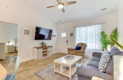 Yaupon Beach House | Serene Oak Island Home with Private Saltwater Pool!