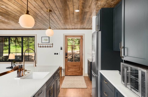 Cascade Cabin | Serene Riverside Home: Sauna, Hot Tub, & Fire Pit, by Forest & Peak Retreats