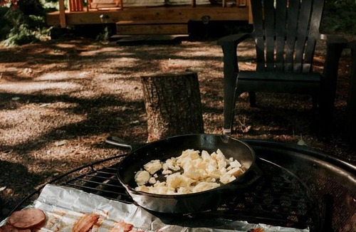 Huntington Mills House | Serene Safari Tent For a Glamping by Getaway Rickett's Glenn State Park Nestled in the Heart of Huntington Mills, Pennsylvania