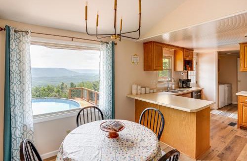 Trenton House | Serene Trenton Home with Pool and Mountain Views!