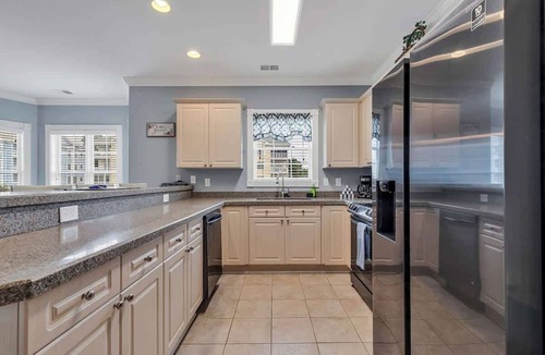 Central Myrtle Beach Apartment | Serene Unit with Lake View