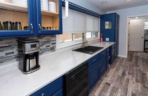 Marysville House | Serene Waterfront Getaway | Patio and Dock