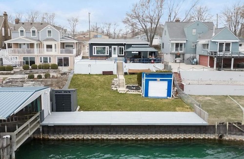 Marysville House | Serene Waterfront Getaway | Patio and Dock