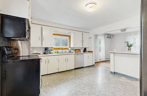 Winterport House | Serene Waterfront Home with In-Ground Pool, River Views, Spacious Deck, & Grill