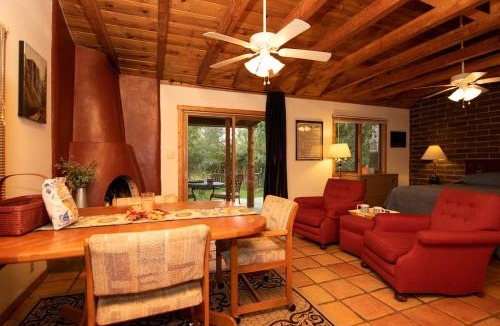 Pecos House | Serenity by the River: Romantic Cabin with Fireplace in San Miguel County, New Mexico