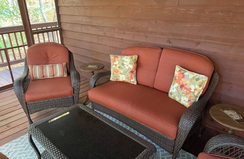 Tarheel Cabin | Serenity Cabin with Fireplace