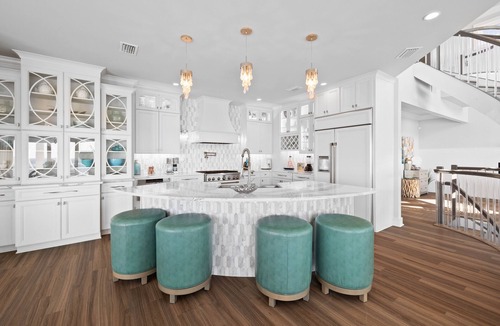 Mexico Beach House | Serenity Now MB: Modern Beachfront Home- Sleeps 11, Priv. Heated Pool, 3 Suites
