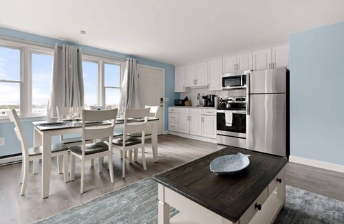 Rye Apartment | Serenity @ Snug Harbor | Ocean View | Private Deck