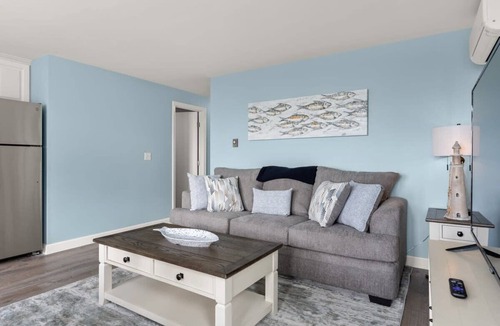 Rye Apartment | Serenity @ Snug Harbor | Ocean View | Private Deck