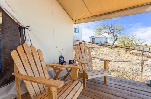 Tombstone RV Rental | Settle Into a Cozy Old West Cabin Tent Escape
