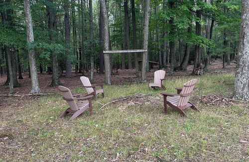 Weikert Cabin | Seven Mtn Vista FirePit Hammock Deck Private