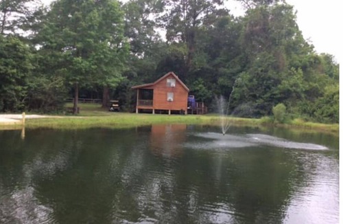 Bogalusa Cabin | Shaded Creekside Cabin