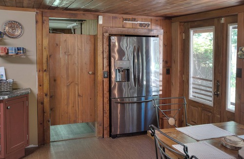 Mayfield Cabin | Shadowland River Lodge on Boardman River - Pet Friendly - Acreage - Private