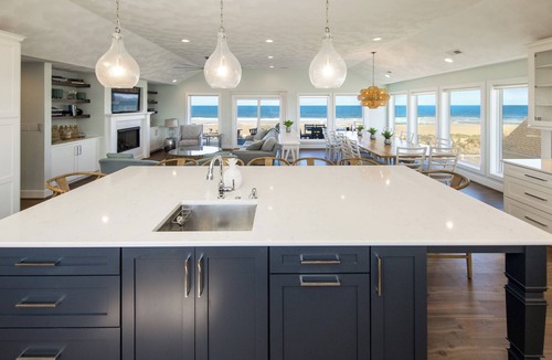 Sandbridge House | Shaken Not Stirred - 8 bedroom 10 bath oceanfront with pool, elevator, hot tub and spectacular views