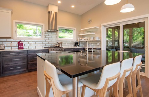 Rushville House | Shale Point Beach: 200' of Private Lakefront Luxury!