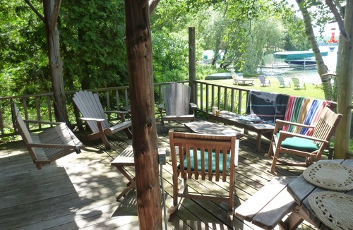 Petoskey Cottage | Shared cottage and guest cottage