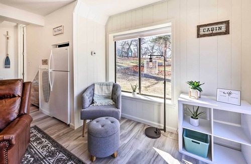 Grove House | Shared Dock & Seasonal Pool: Lakefront Grove Cabin