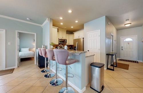 Safe Harbor Condo | Shared Pool, Pet Friendly, Golf Cart Access