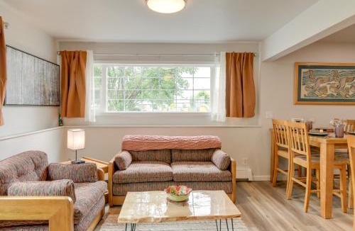 University Area Apartment | Shared Yard and Fire Pit Airy Anchorage Apt!