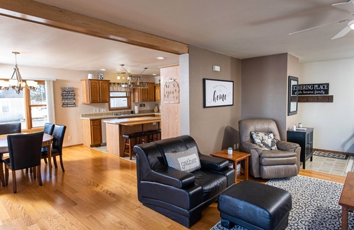 Shawano House | Shawano Lakefront Home with Dock