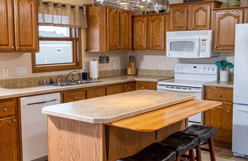 Shawano House | Shawano Lakefront Home with Dock