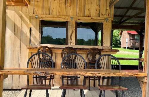 East Fultonham House | Shelter House with Camp Kitchen