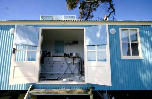 Gorran Haven Cabin | Shepherd's Hut Gorran Haven, Panoramic Ocean Views