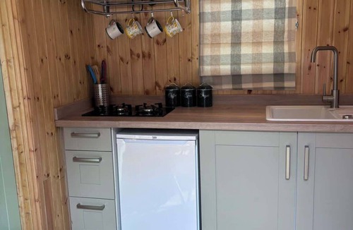 Milford Haven Apartment | Shepherds Hut with Hot Tub