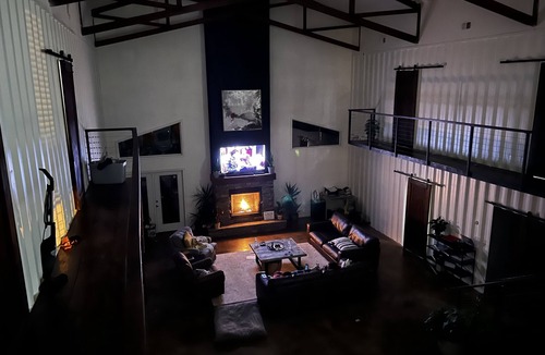 Charlotte House | Shipping container home with no neighbors in sight.