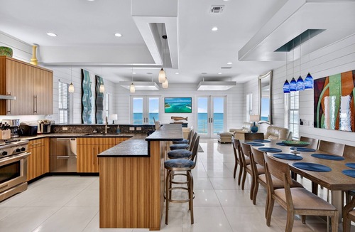 Miramar Beach House | Shipwatch Palazzo | Gulf-Front Luxury, Private Beach, Pool, Golf Cart, Sleeps 22