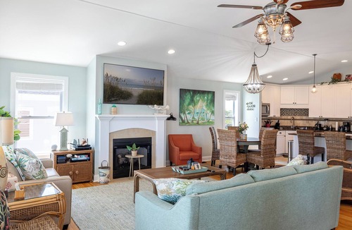 Pine Knoll Shores House | Shore Beats Workin', Almost Oceanfront House in Pine Knoll Shores, NC!