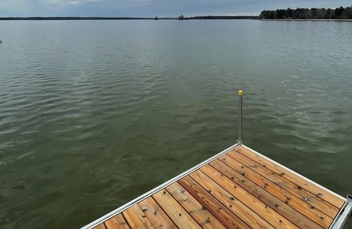 Standish Cottage | Shorefront on Sebago Lake. Private Sandy Beach