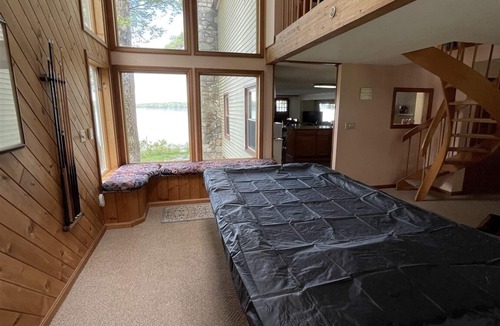 Standish House | Shorefront on Sebago Lake. Private Sandy Beach