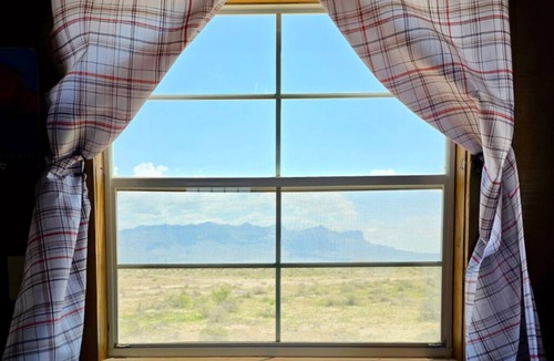 Pine Springs Cabin | Shumard Cabin @ Guadalupe Mountains Campfire Adventure Ranch