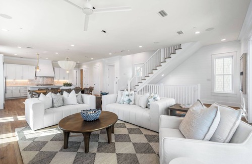 San Juan House | Side-by-Side Luxury Homes, Private Pools, Gulf Views, Elevators, LSVs, Bikes