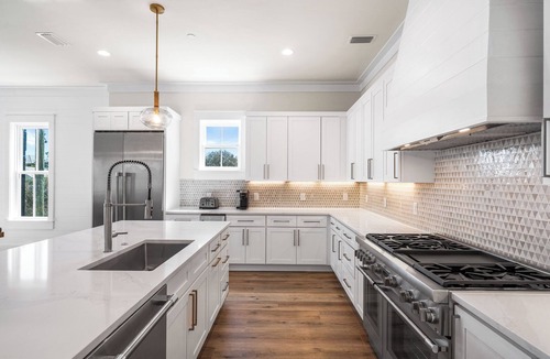 San Juan House | Side-by-Side Luxury Homes, Private Pools, Gulf Views, Elevators, LSVs, Bikes