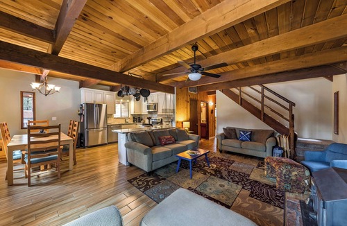 Sierra Tract Cabin | Sierra Pines Cabin BBQ, Fireplace, Updated Kitchen