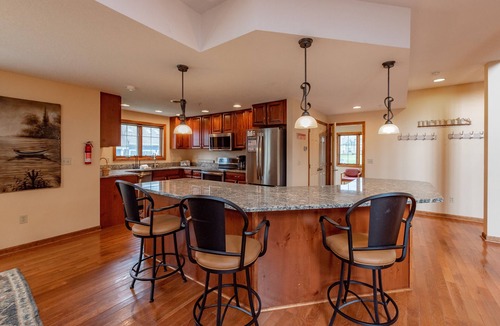 Waterfront Greens House | Signature Lakefront Home w/Pool & Views