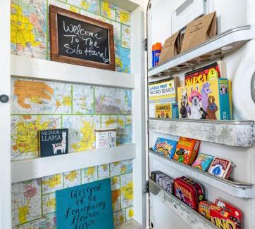 Troy House | Silo House At Laughing Llama Farm