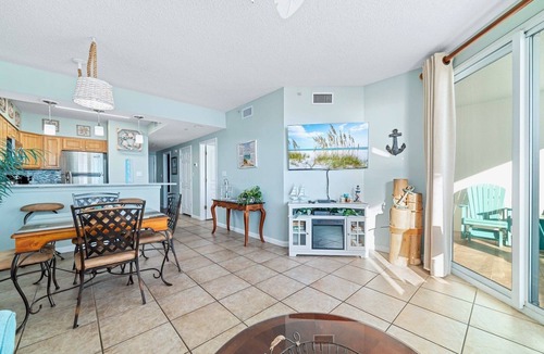 Orange Beach Condo | Silver Beach 303 | Updated, Direct Beach Front, Pet Friendly!