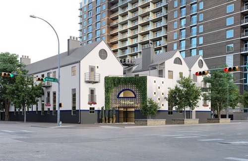 Congress Avenue Historic District Condo | Silver Screen Cinema Suite