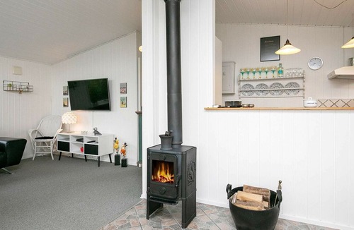 Hjarbæk House | Simplistic Holiday Home in Løgstrup with Terrace
